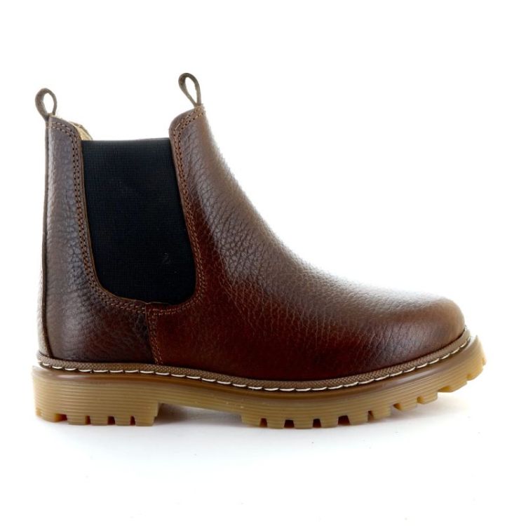 chelsea boot on track sole medium brown