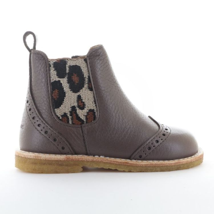 starter chelsea boot w broque dark taupe brow