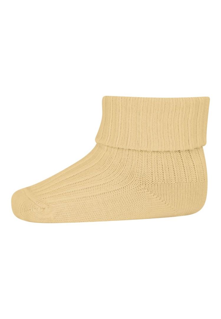 cotton rib baby socks 1356 moonstone