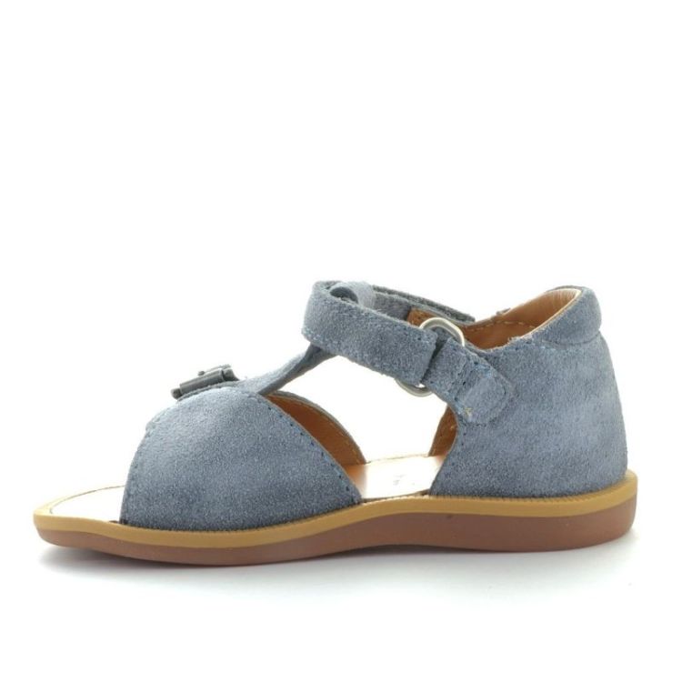 open sandaal eerste stapper denim