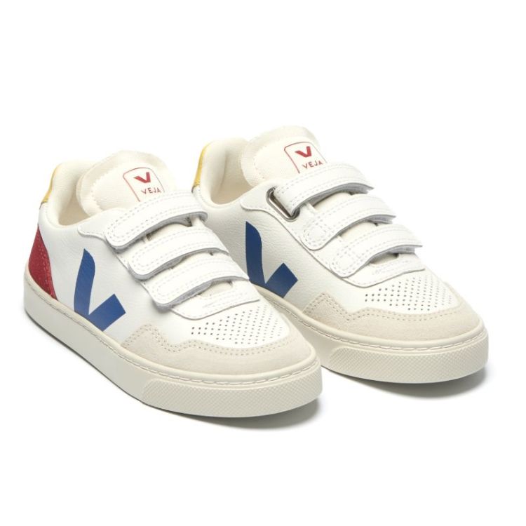 Small V-90 white indigo pe