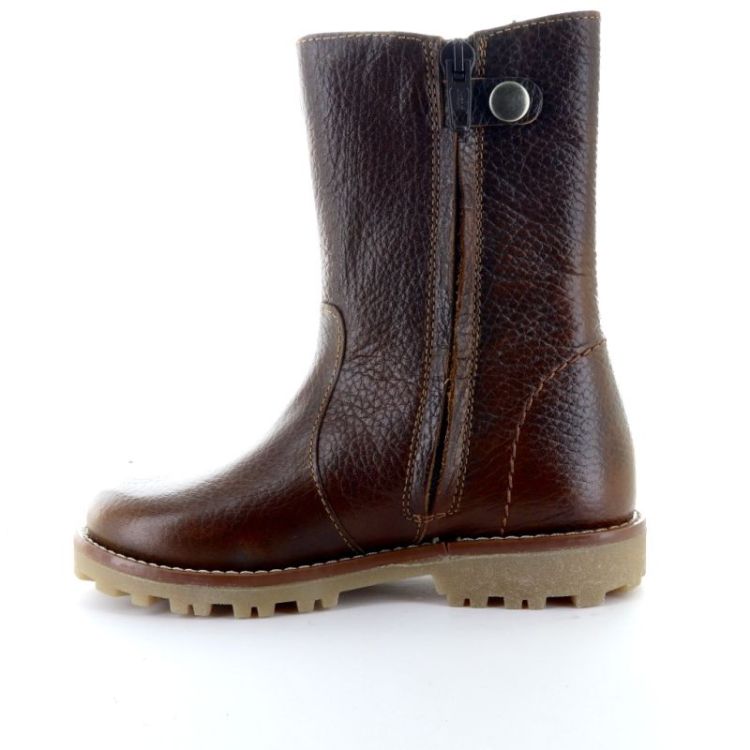 High-shaft boot cognac
