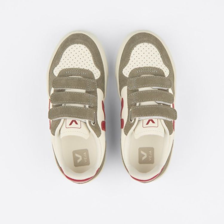 SMALL V-10 LEATHER pepper kaki
