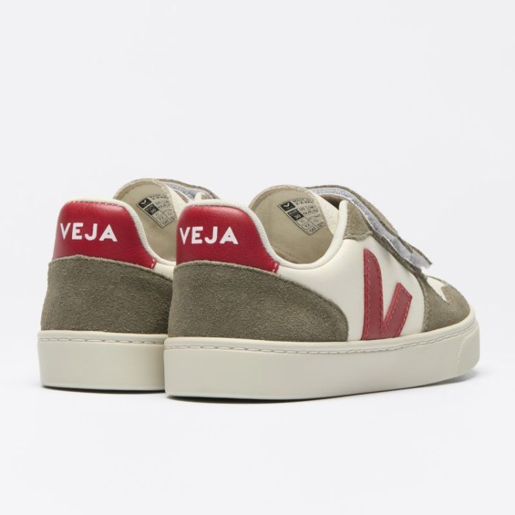 SMALL V-10 LEATHER pepper kaki